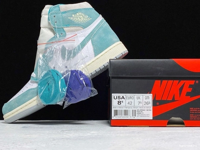 High Air OG Retro 1 Green Jordan Turbo 555088-311 1207